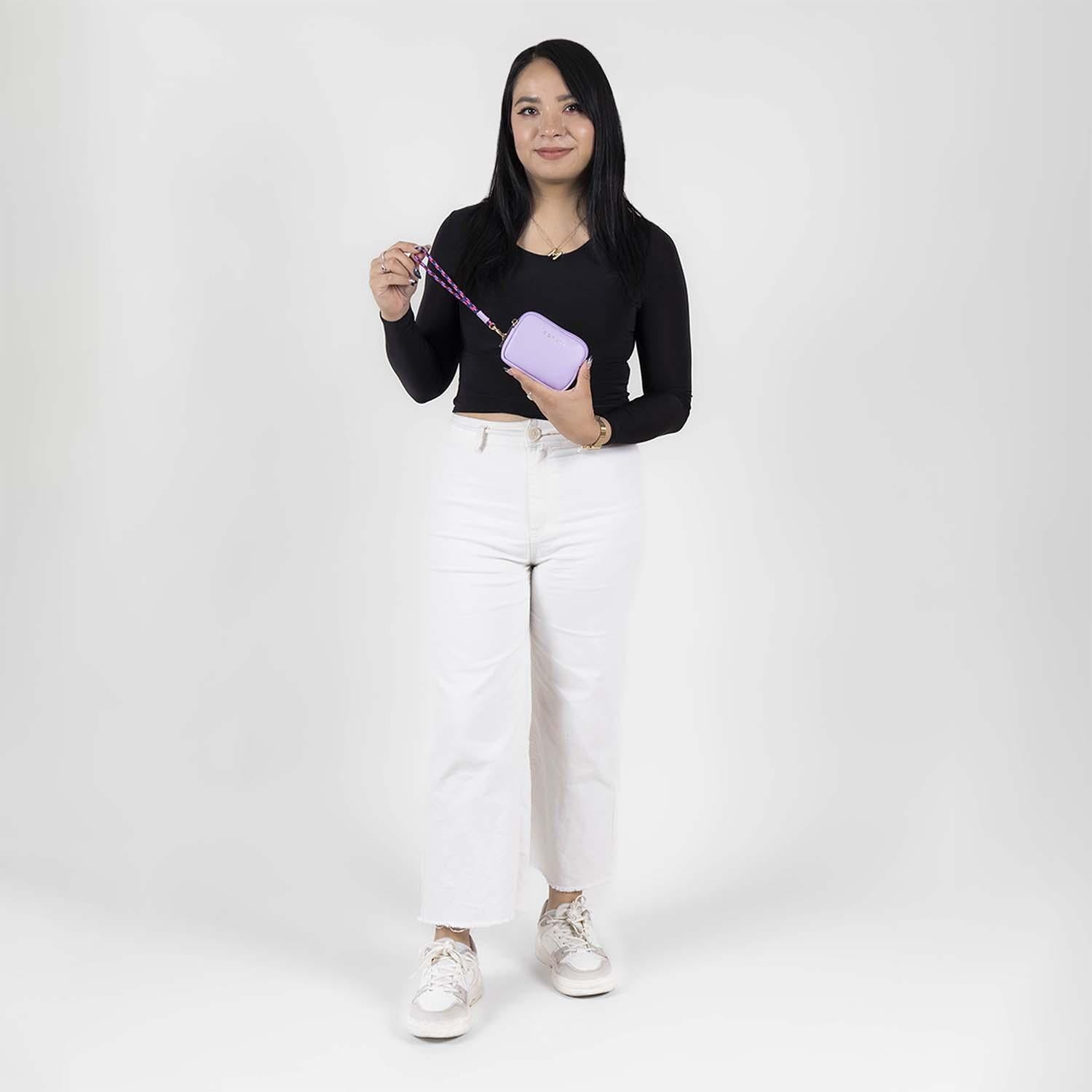 Monedero Para Mujer Lila Gorett Hortensia