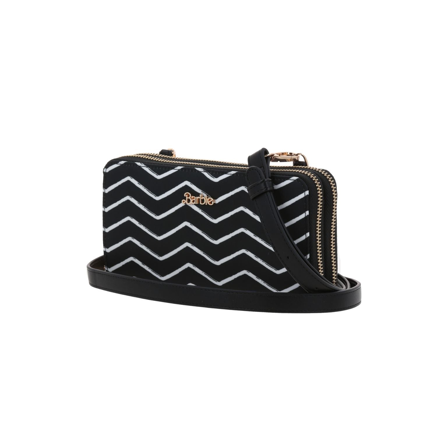 Cartera para mujer en Negro Barbie by Gorett Violeta