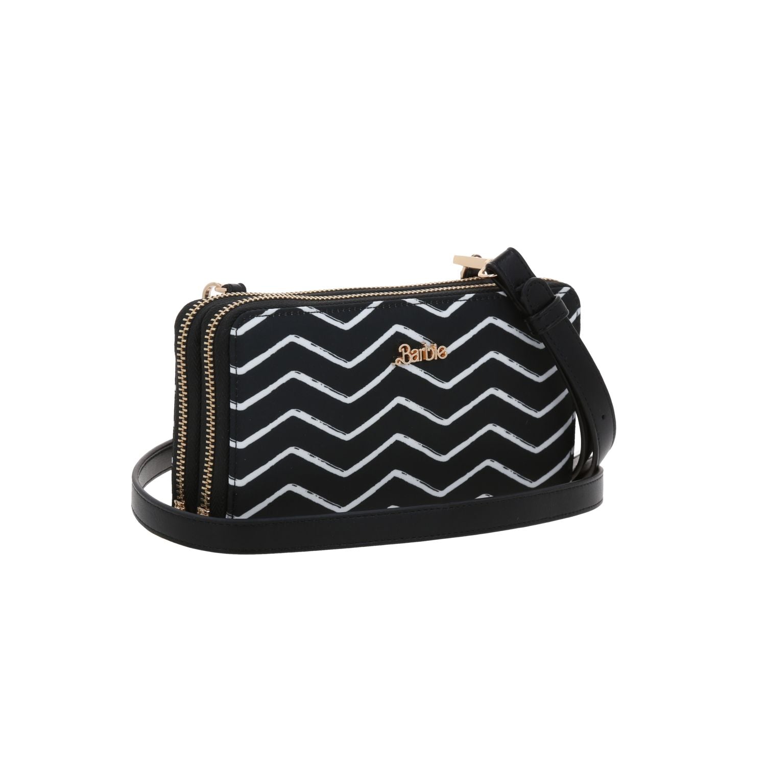 Cartera para mujer en Negro Barbie by Gorett Violeta