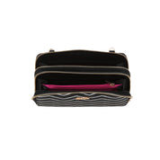 Cartera para mujer en Negro Barbie by Gorett Violeta