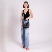 Bolso Baguette Negro Barbie by Gorett Lorena