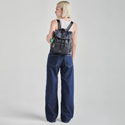 Mochila Negra para Mujer Gorett Estrella