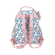Backpack Print Rosa y Azul Sussan By Gorett