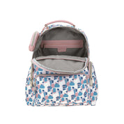 Backpack Print Rosa y Azul Sussan By Gorett