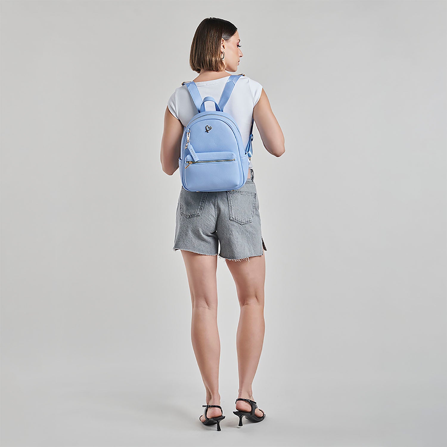 Backpack Azul para Mujer Gorett Tracy