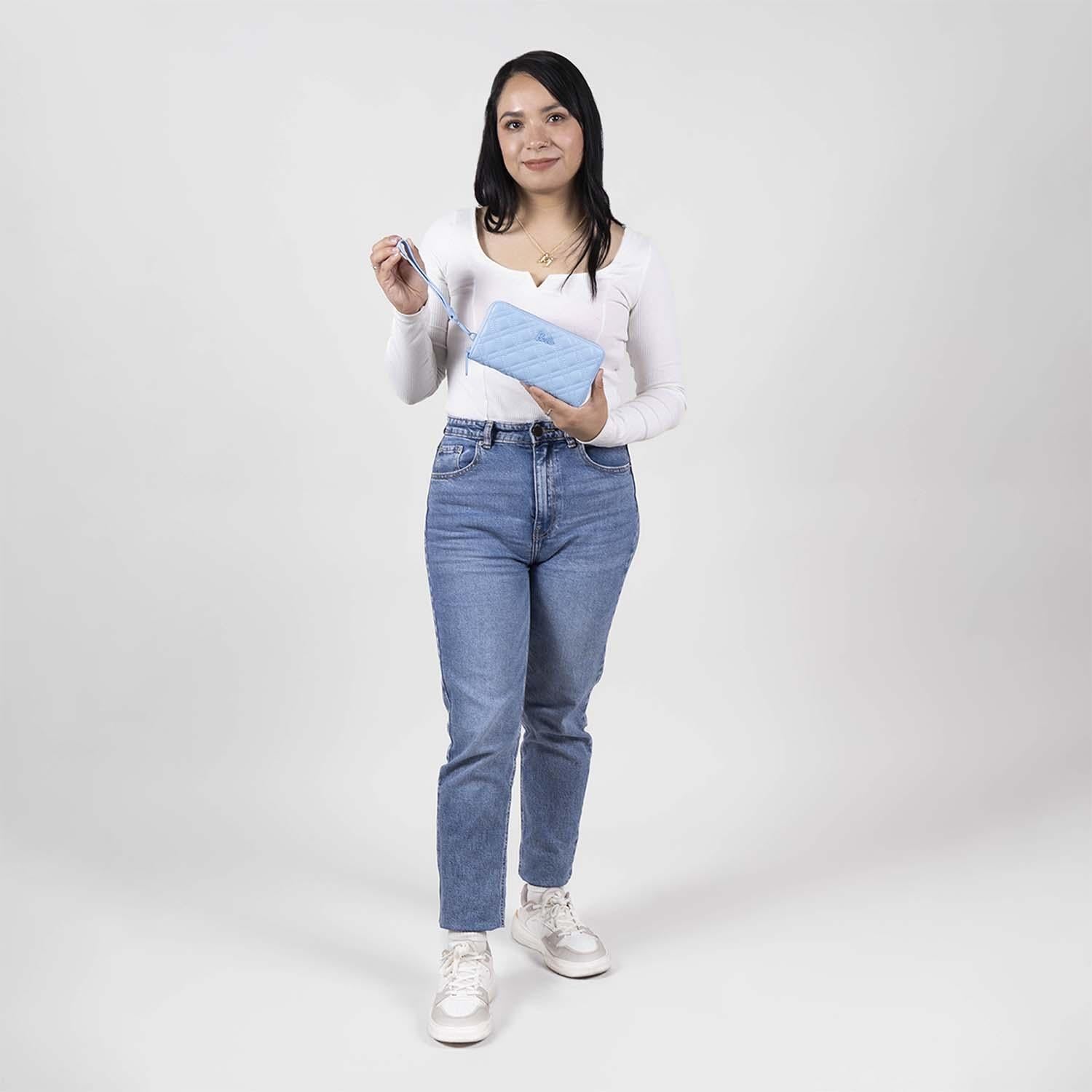 Cartera Azul Gorett Olga