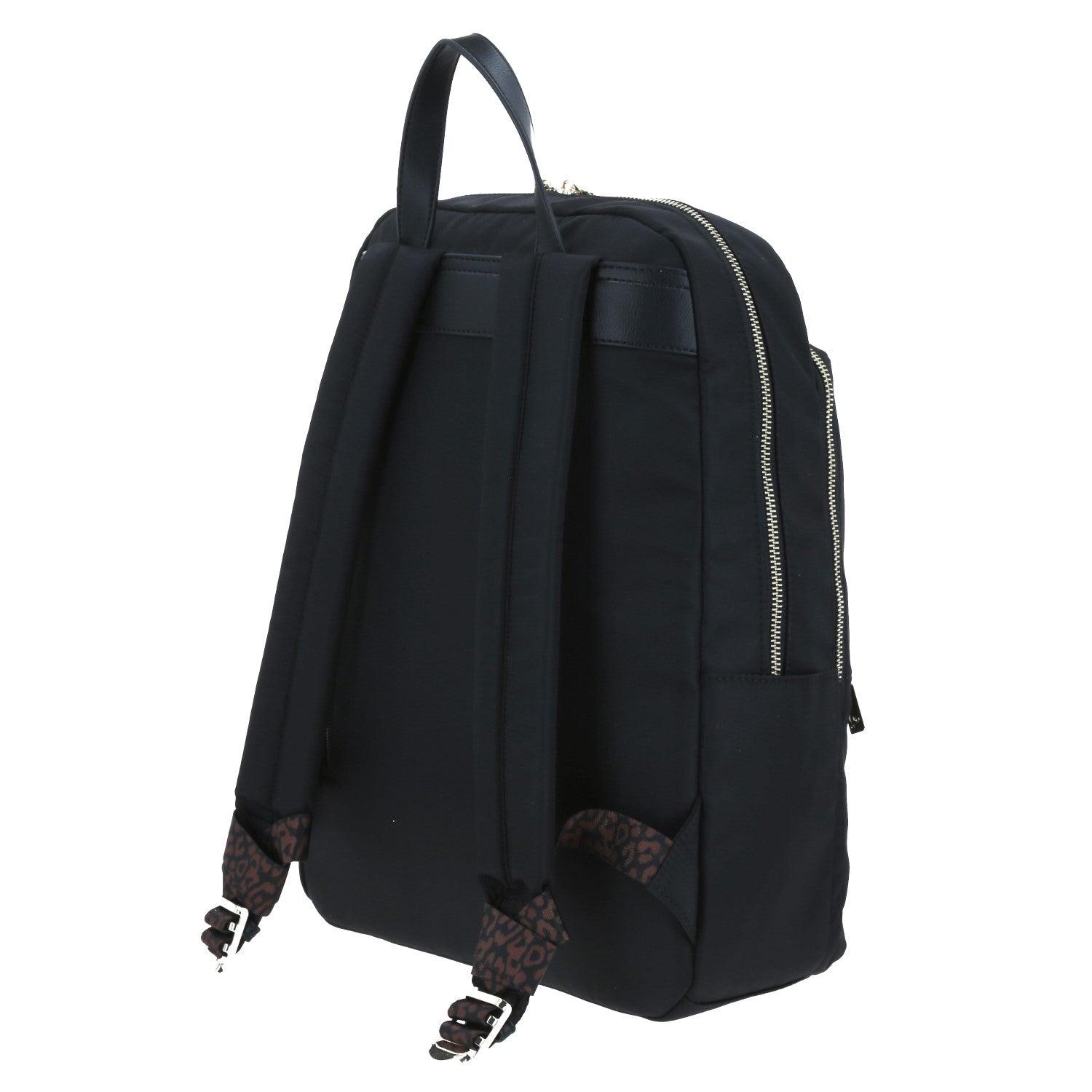 Mochila Negra Para Mujer Gorett Melany