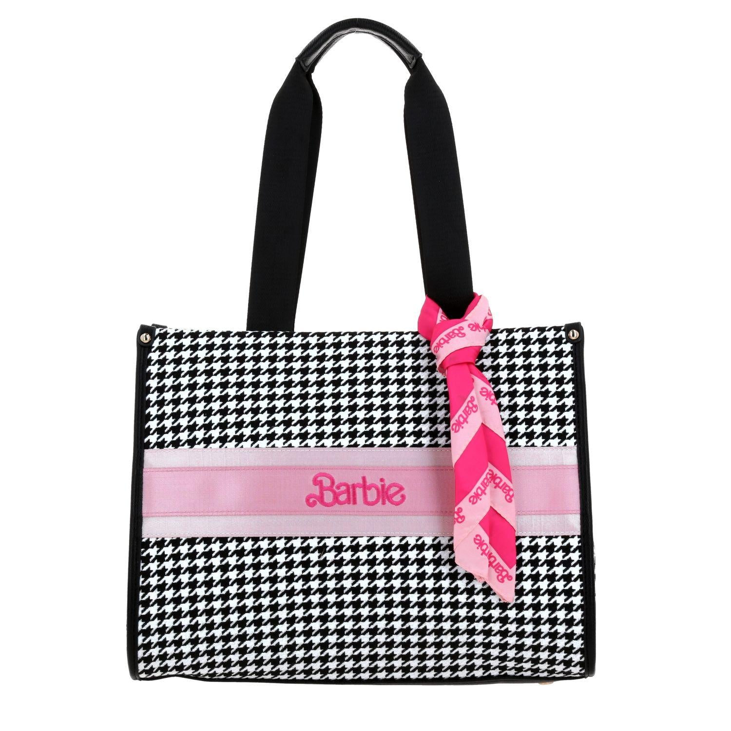 Bolso Tote Negro Barbie by Gorett Juno