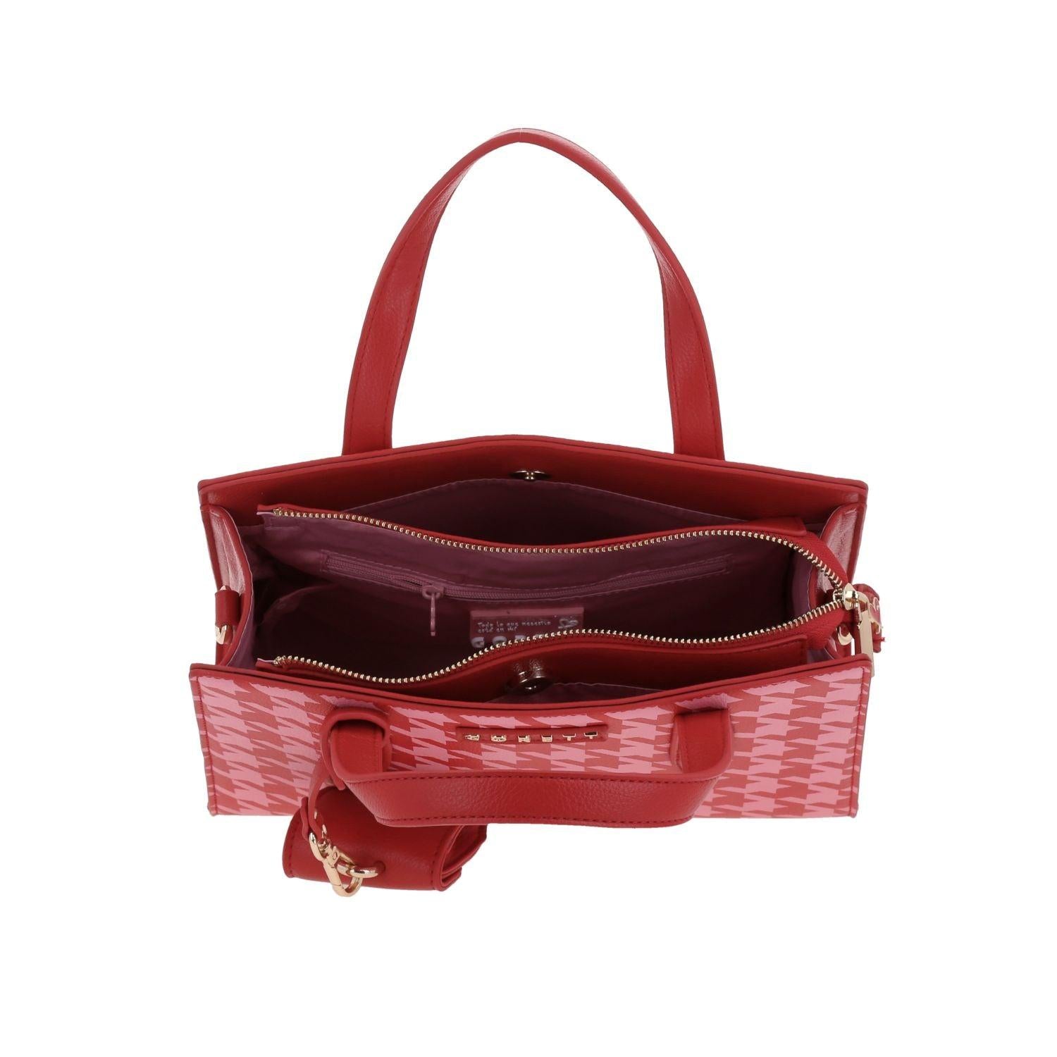 Satchel Rojo Gorett Roxana