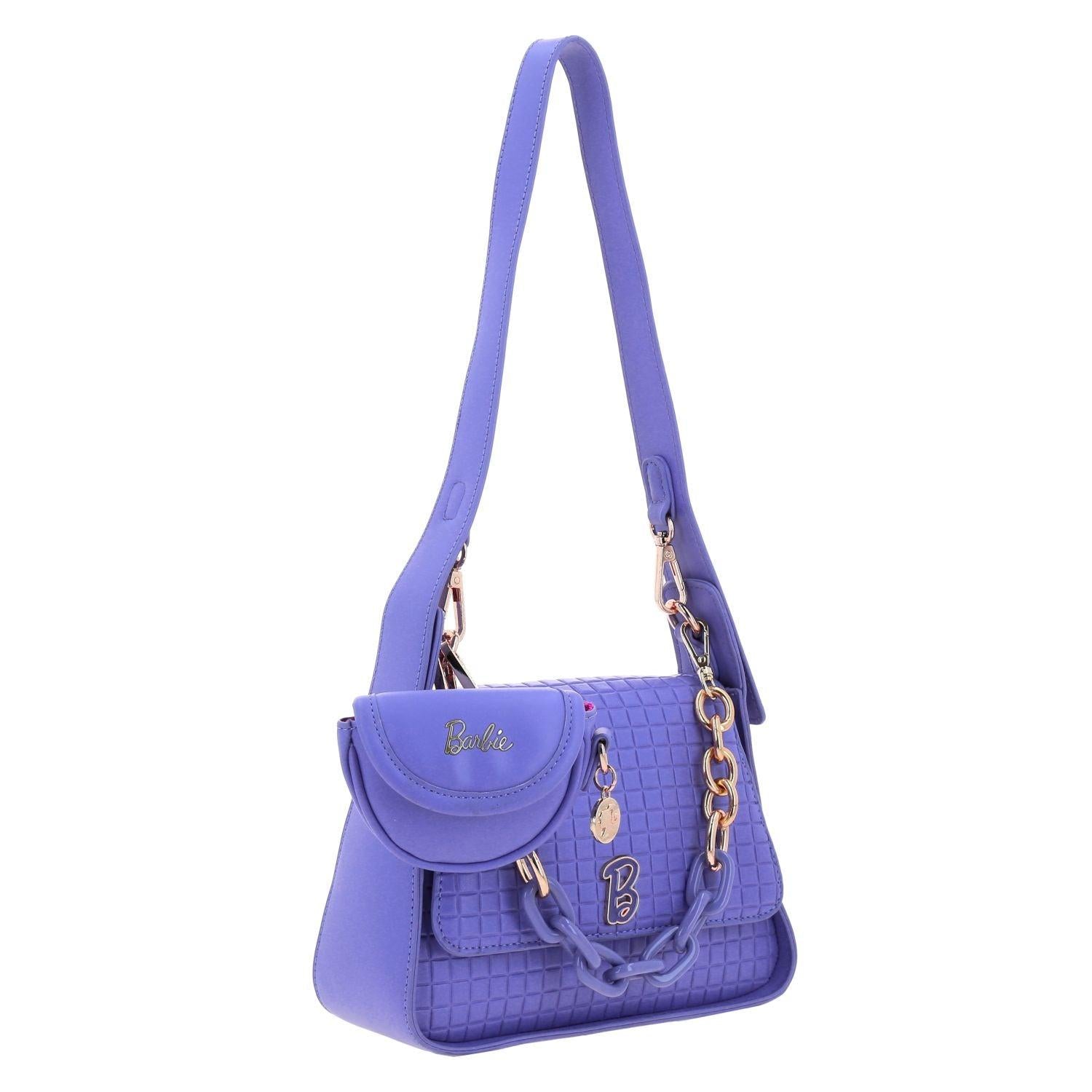 Bolso Baguette Morado Barbie by Gorett Chiara