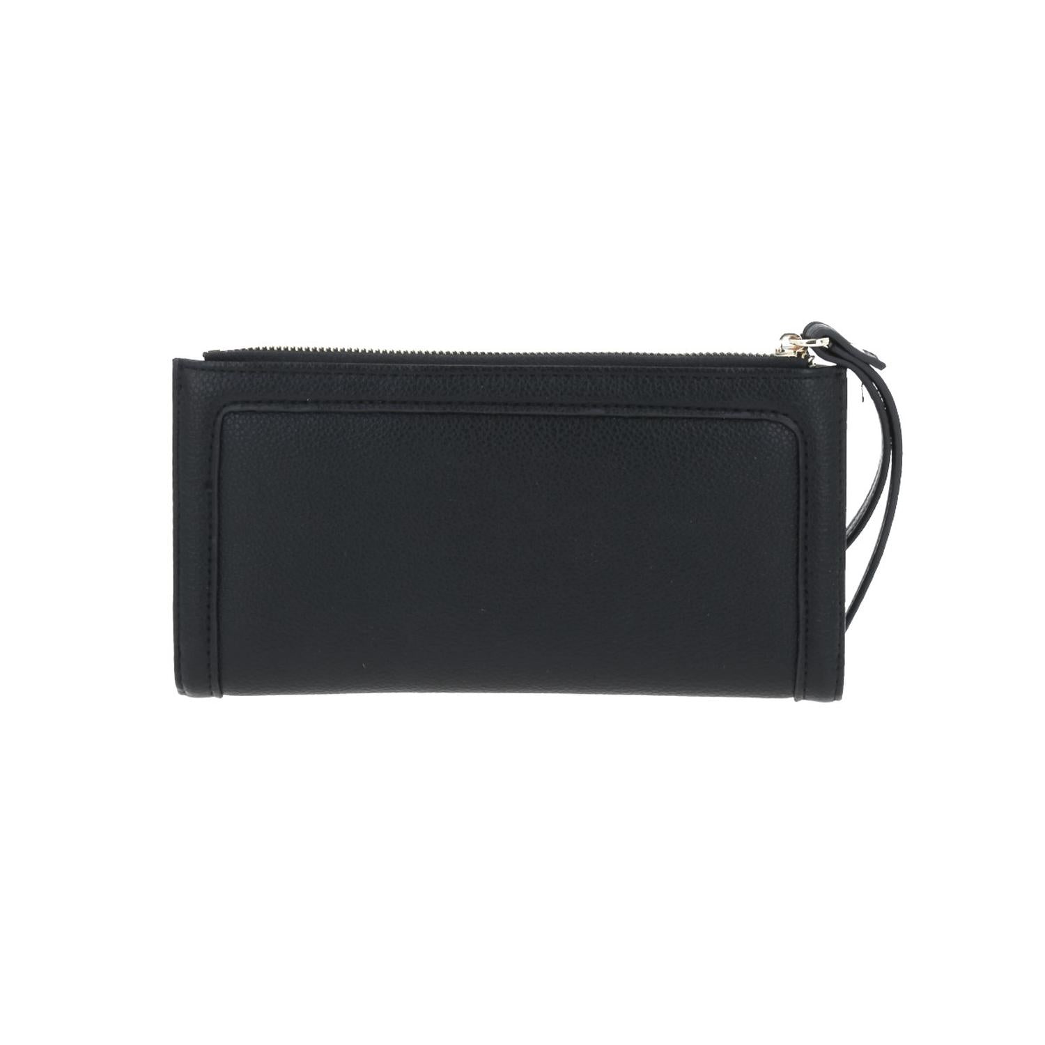 Cartera de dama wallet grande GORETT Negro ALEJANDRA