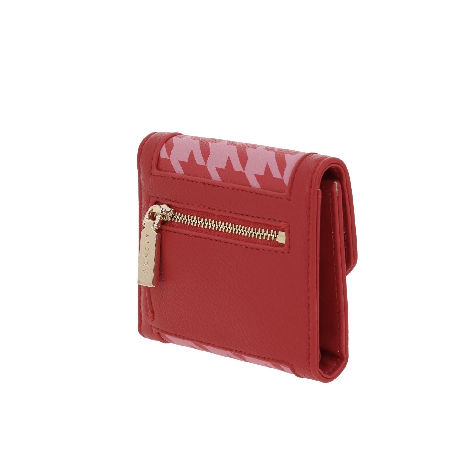 Cartera Rojo Gorett Roxana