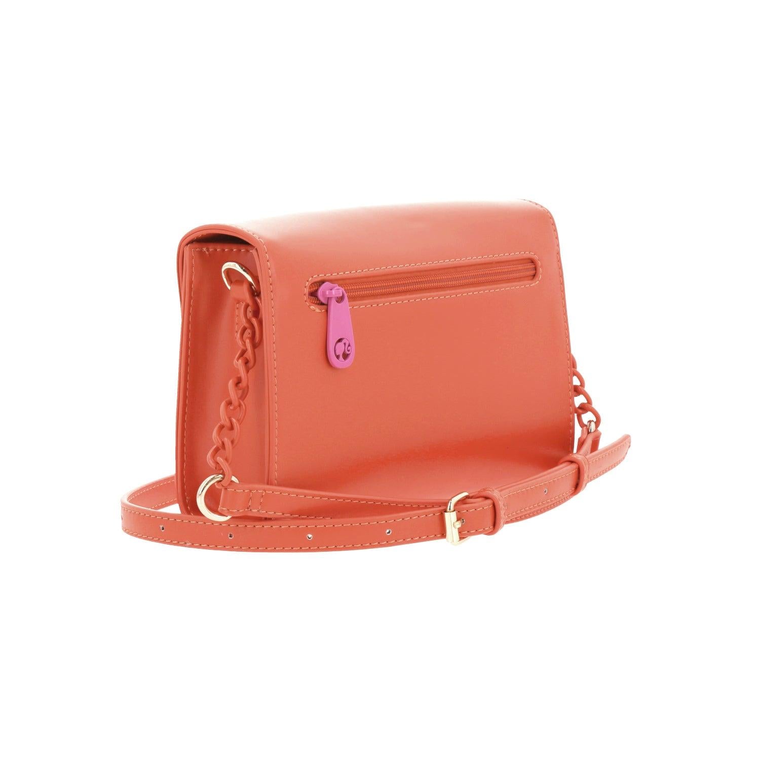 Crossbody Naranja Barbie By Gorett Newyork