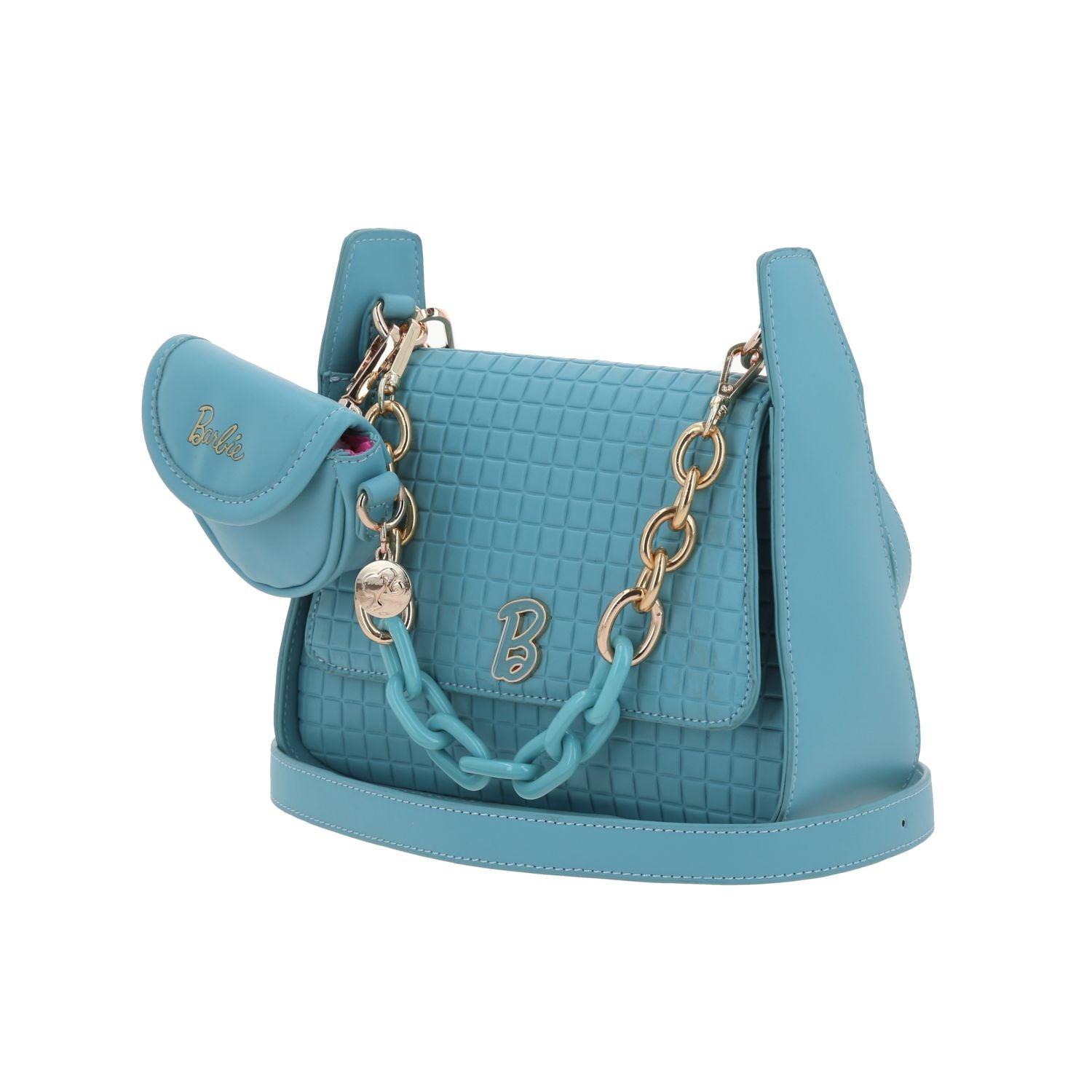 Bolso Baguette Azul Barbie by Gorett Chiara