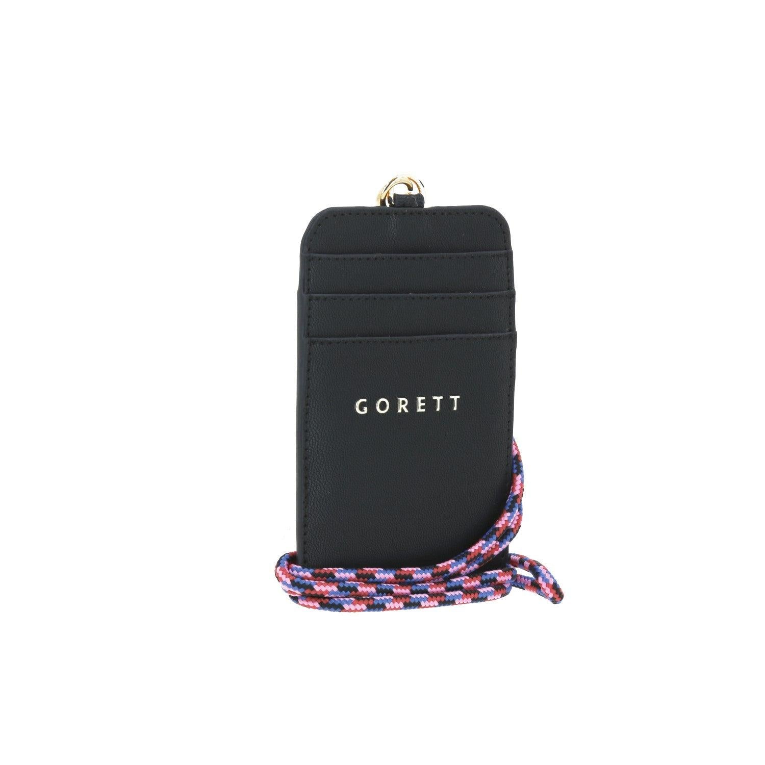 Tarjetero Negro Gorett Martha