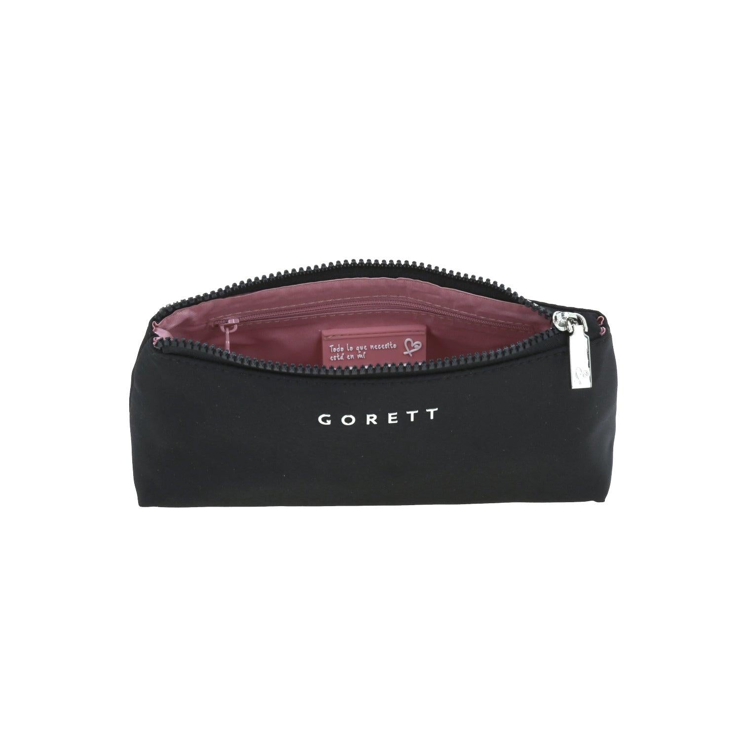 Cosmetiquera Negra Gorett Sinai