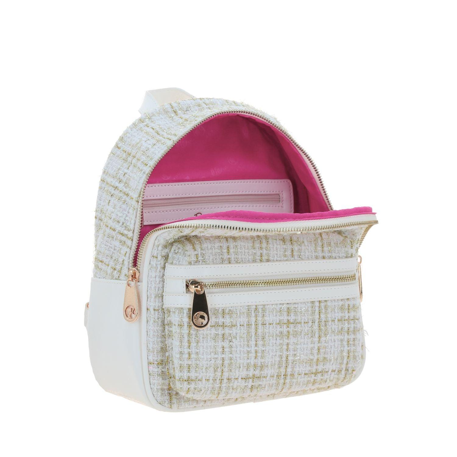 Mochila Blanca Para Mujer Barbie By Gorett Oyyko