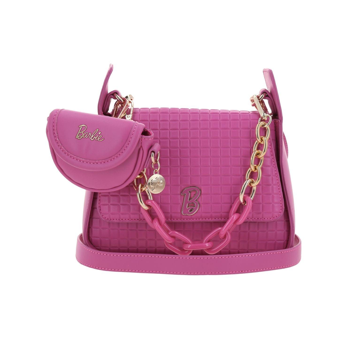 Bolso Baguette Rosa Barbie by Gorett Chiara