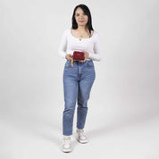 Cartera Rojo Para Mujer Gorett Georgia