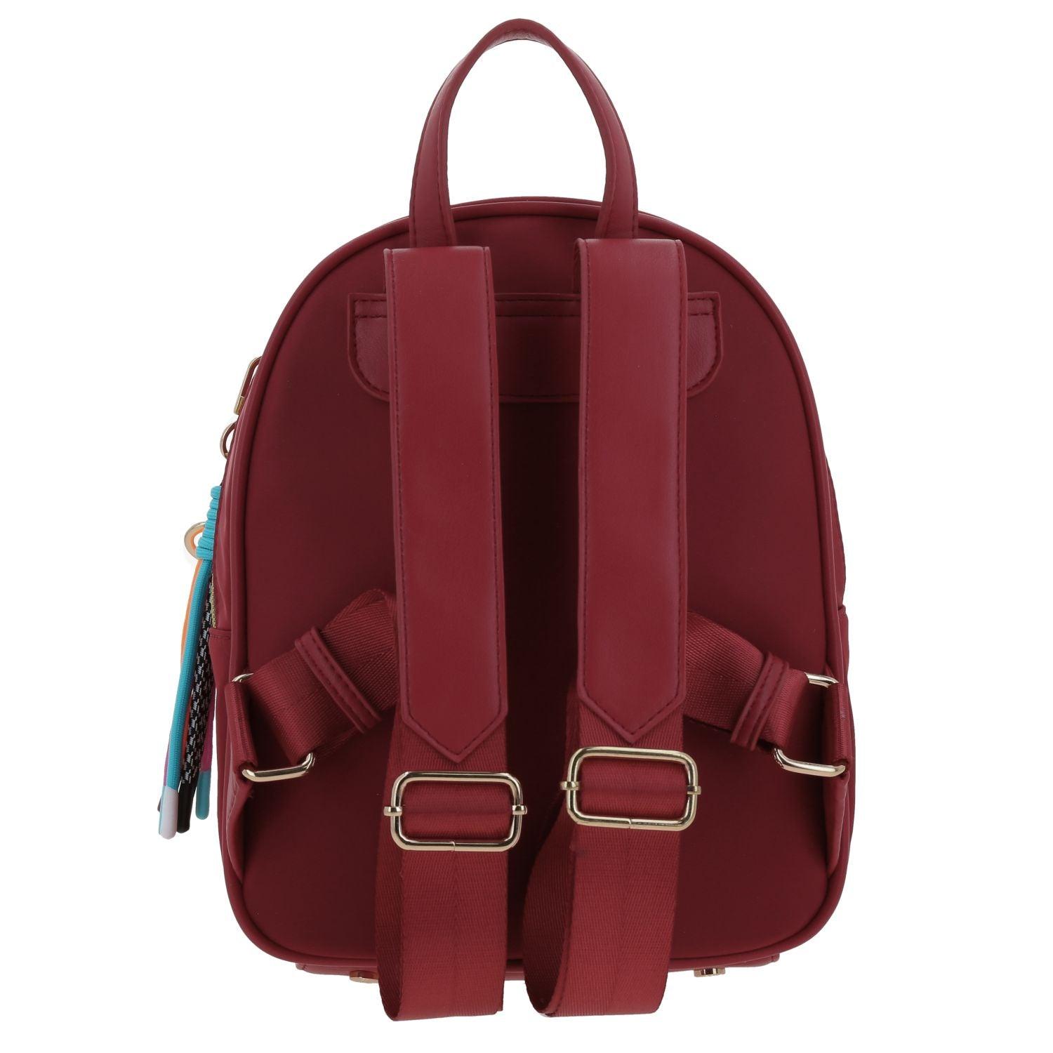 Mochila Roja Para Mujer Gorett Georgia