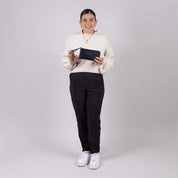 Cartera de dama wallet grande GORETT Negro ALEJANDRA