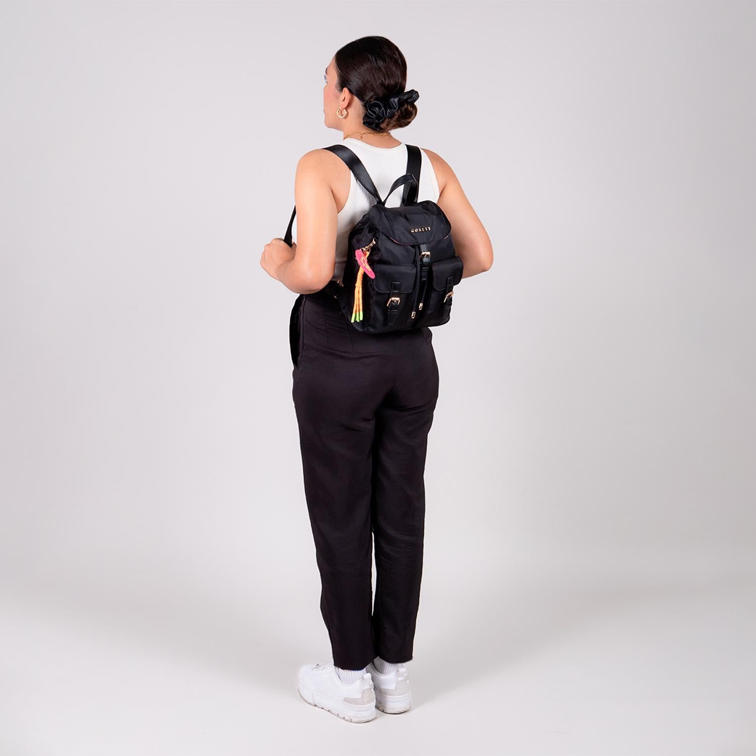 Backpack Negra Gorett Anastasia