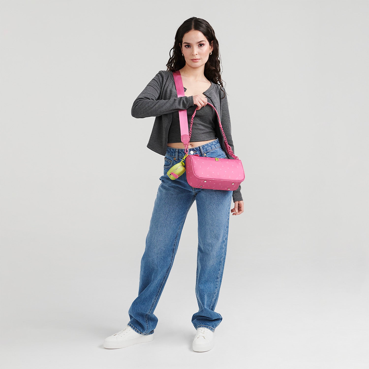 Bolso Baguette Rosa Barbie by Gorett Lor
