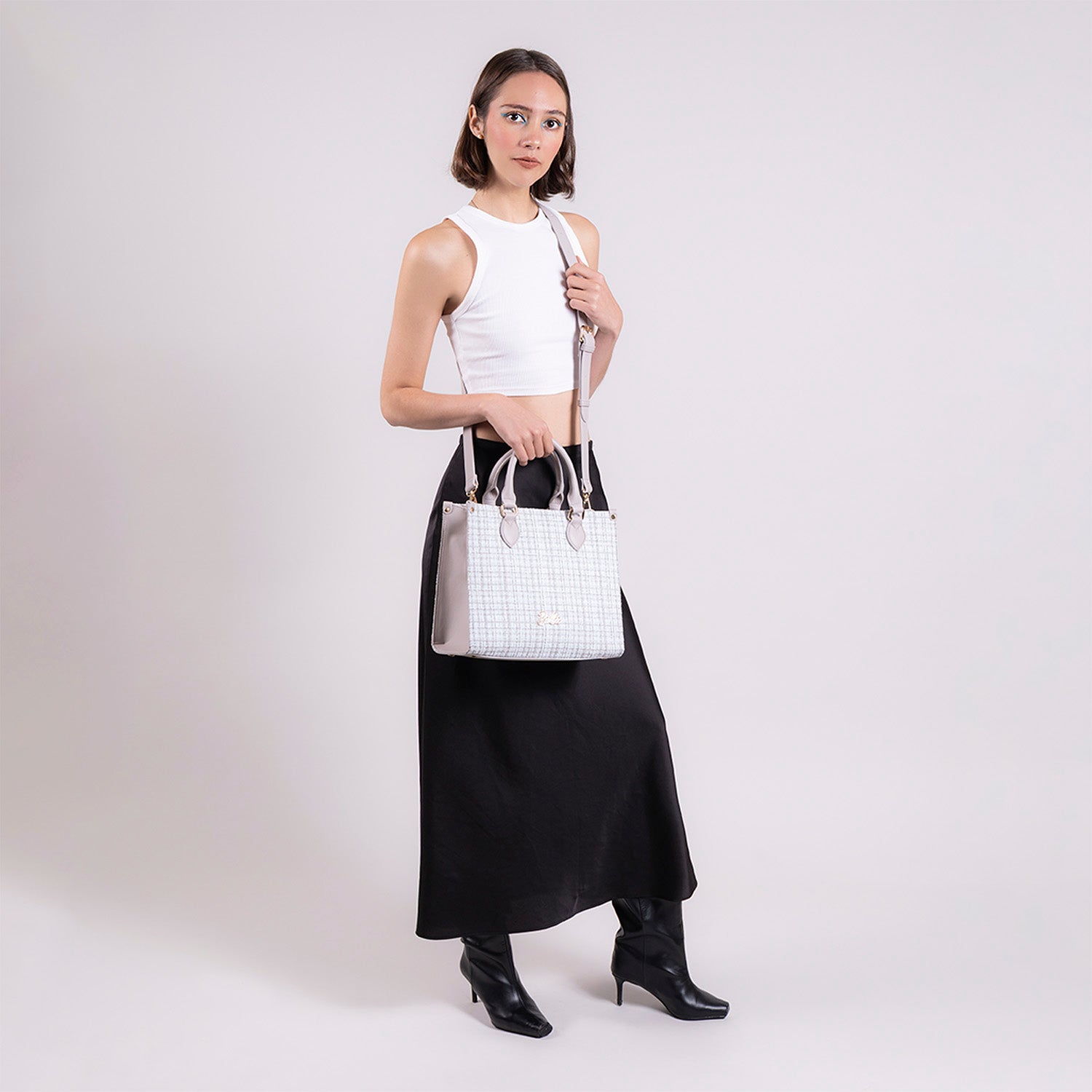 Satchel Beige Barbie by Gorett Juliza