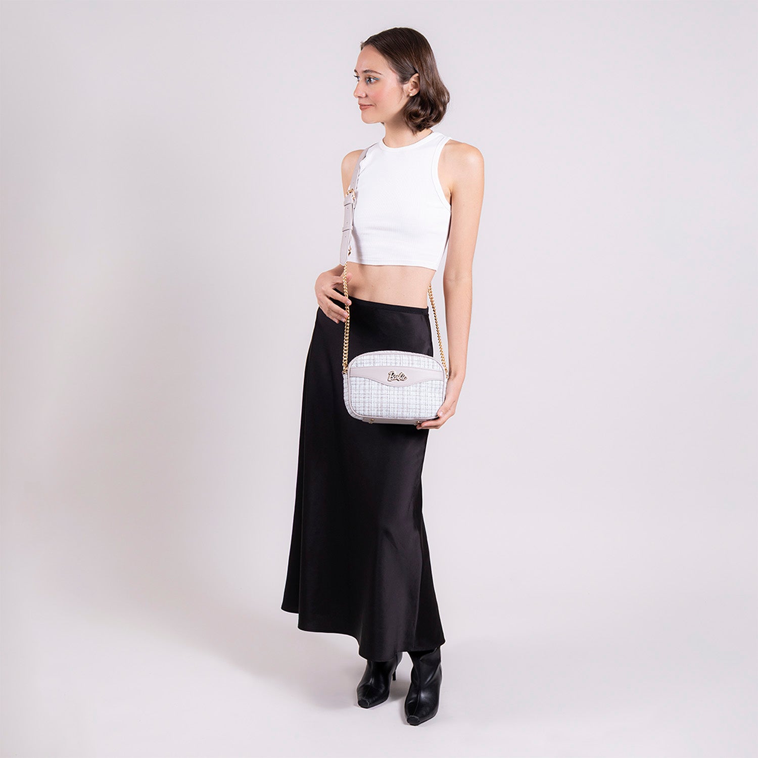 Crossbody Beige Barbie by Gorett Juliza