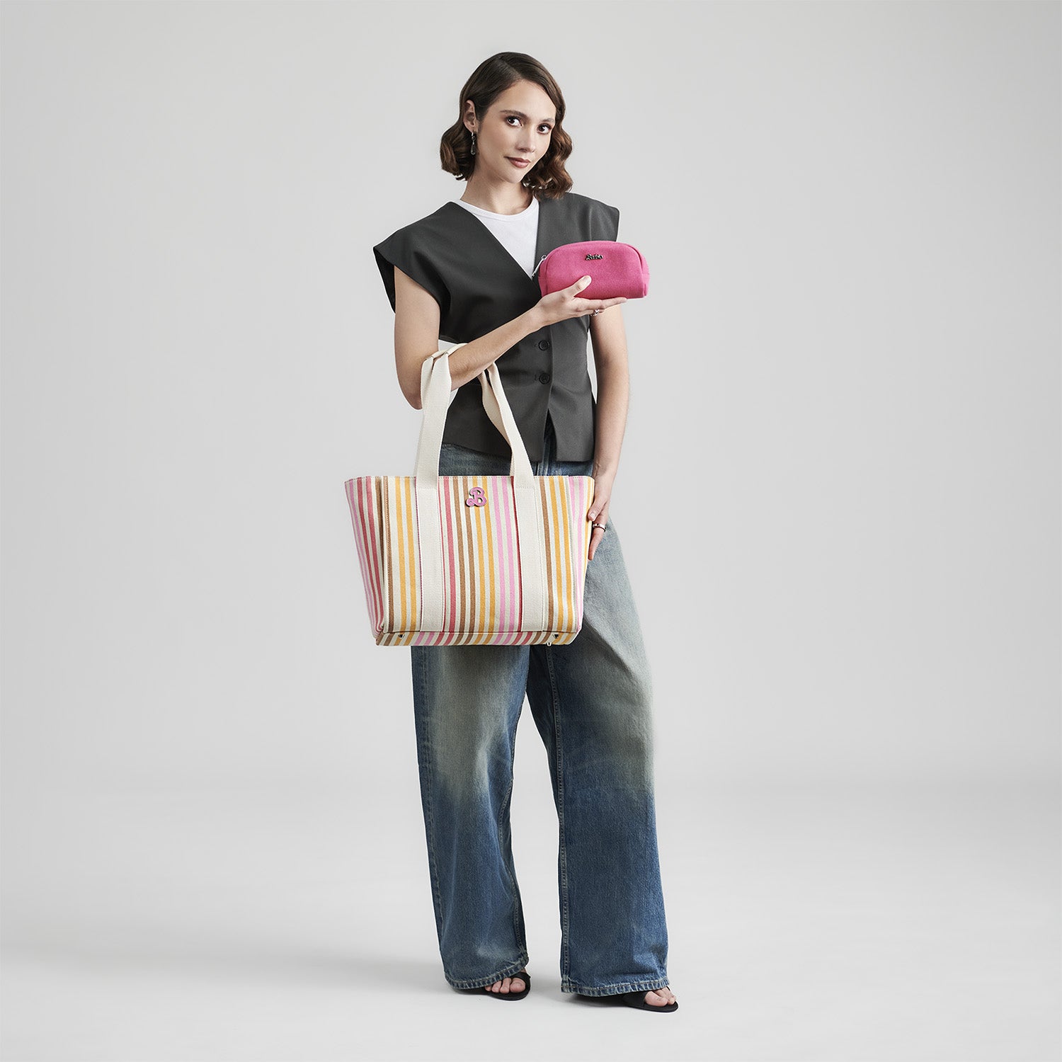 Tote Multicolor Barbie By Gorett Colección Betsyy