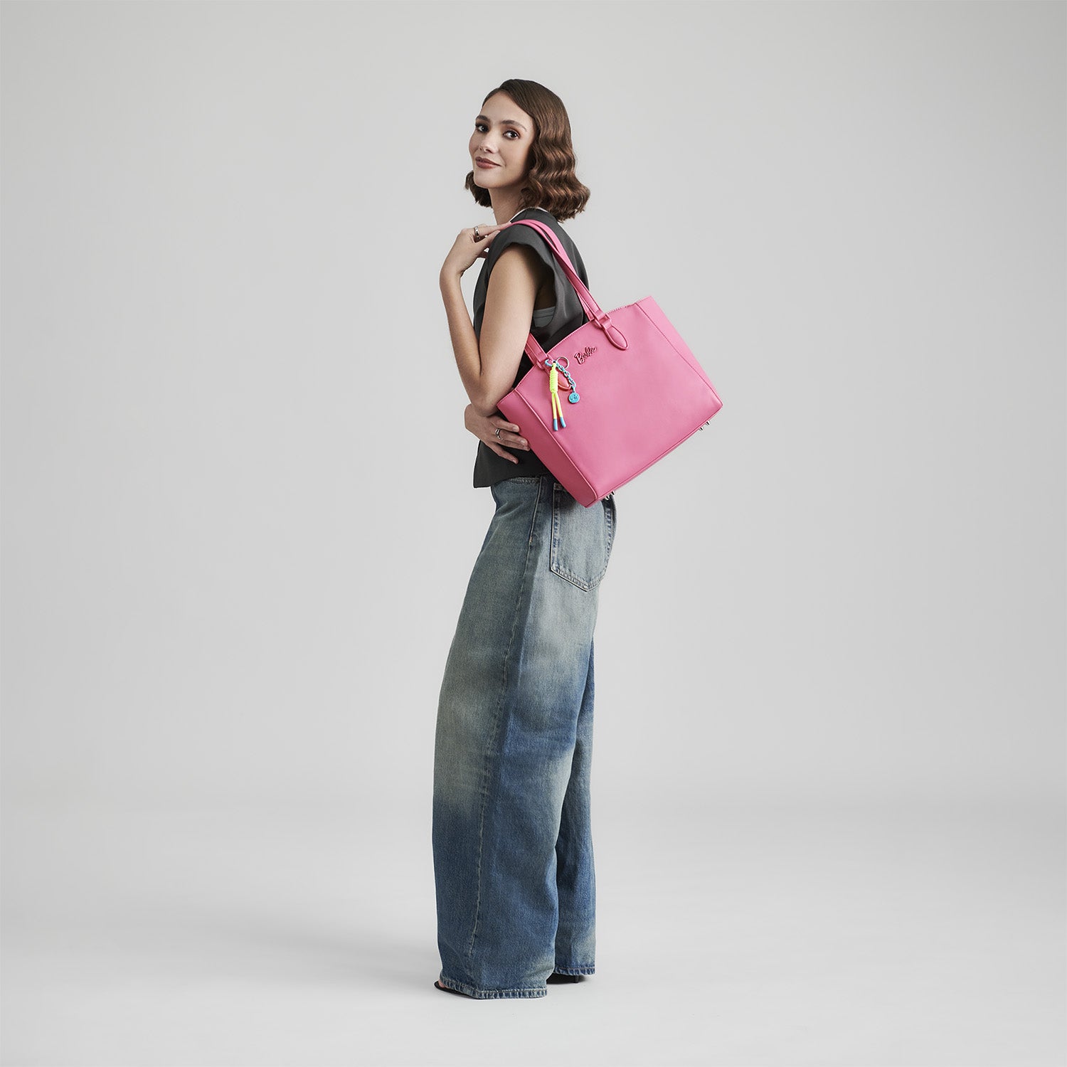 Tote Rosa Barbie by Gorett Colección Mayana