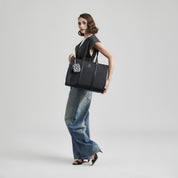 Tote Negro Barbie By Gorett Colección Yanira