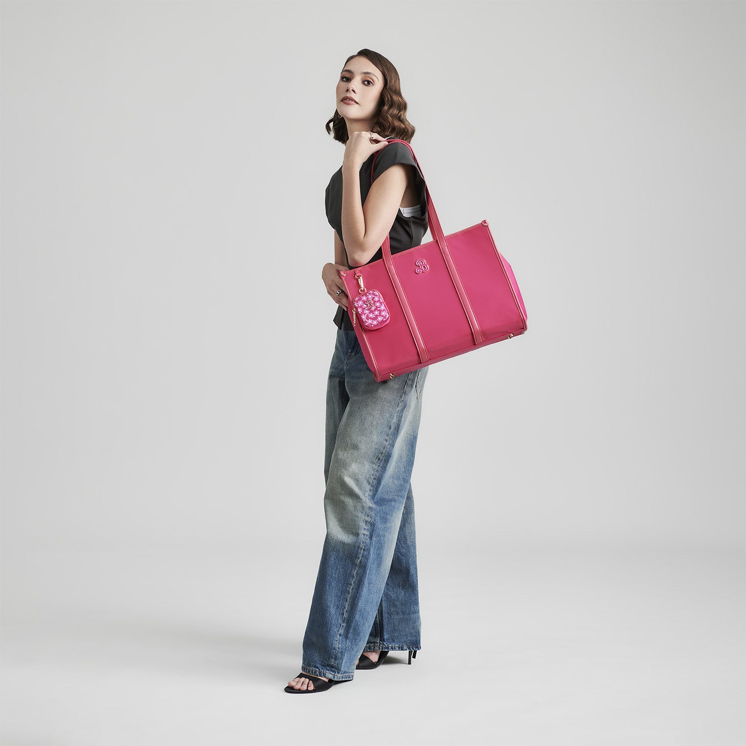 Tote Rosa Barbie By Gorett Colección Yanira