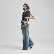 Satchel Negro Barbie By Gorett Colección Yanira