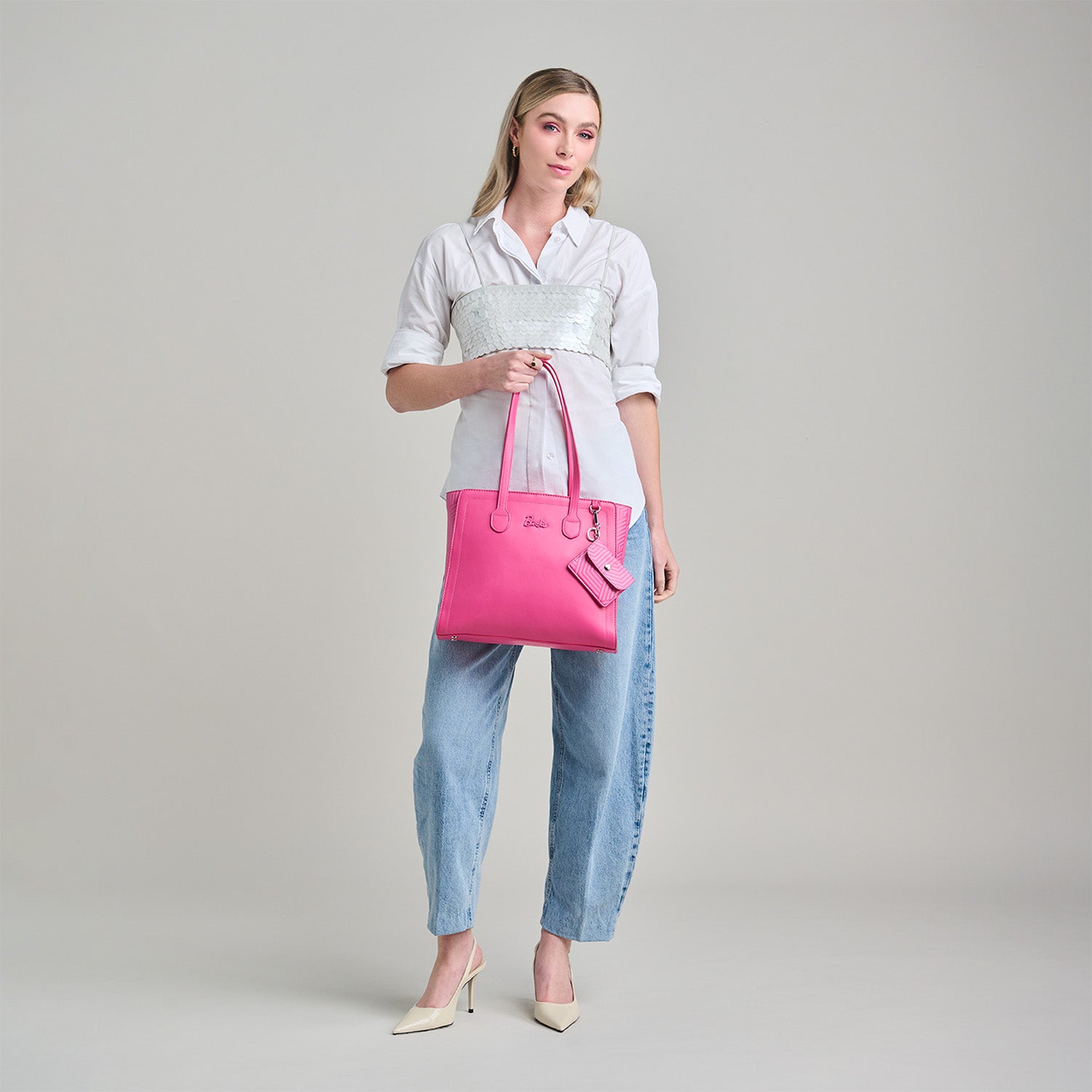 Tote Fucsia Barbie by Gorett Yoli