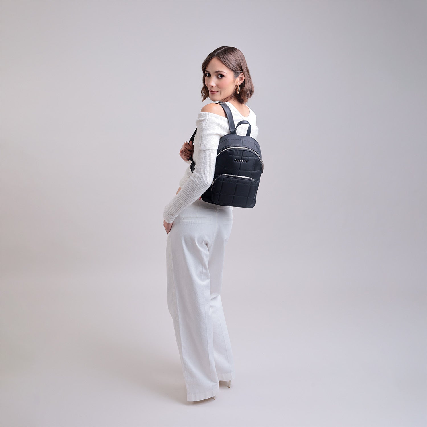 Backpack Negra Gorett Manelik