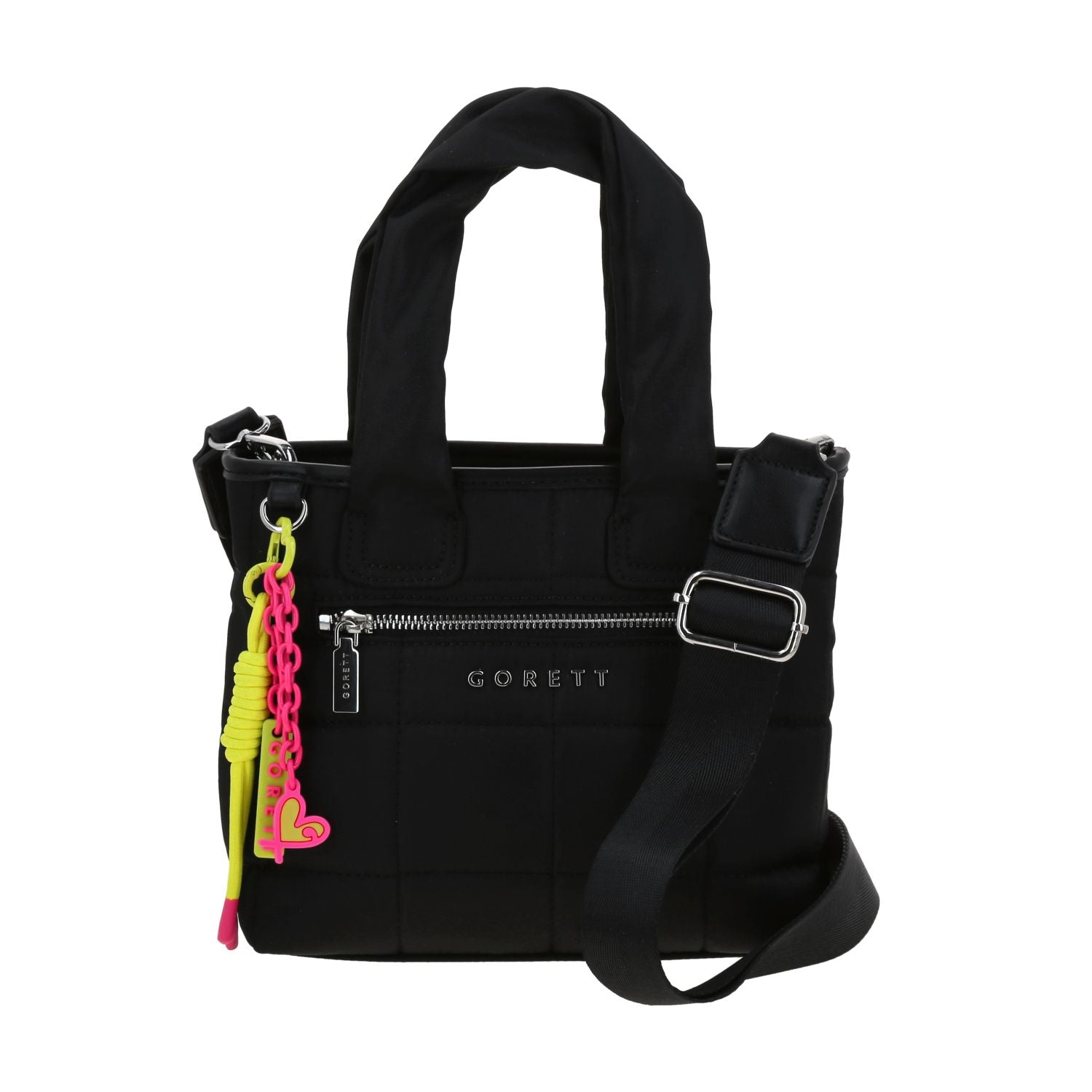 Satchel Negra Gorett Manelik