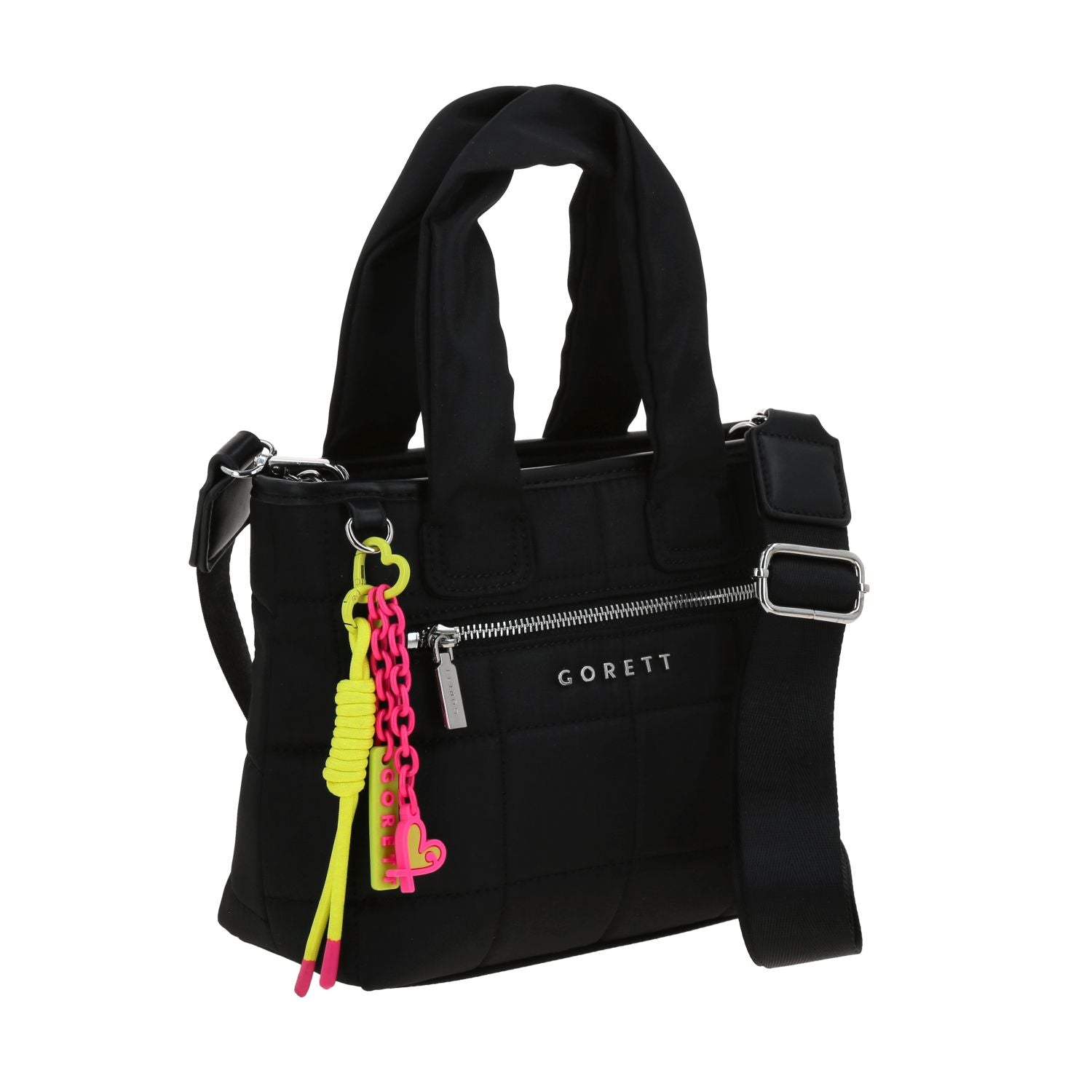 Satchel Negra Gorett Manelik