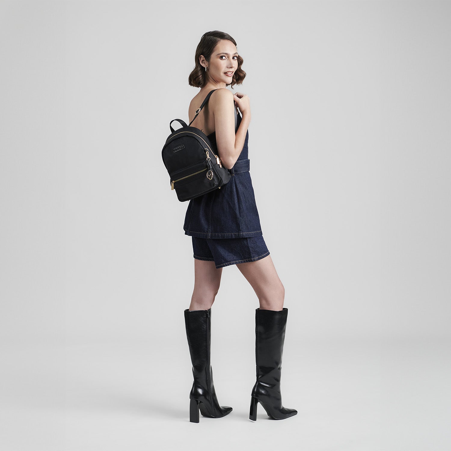 Backpack Negro Gorett Colección Everet