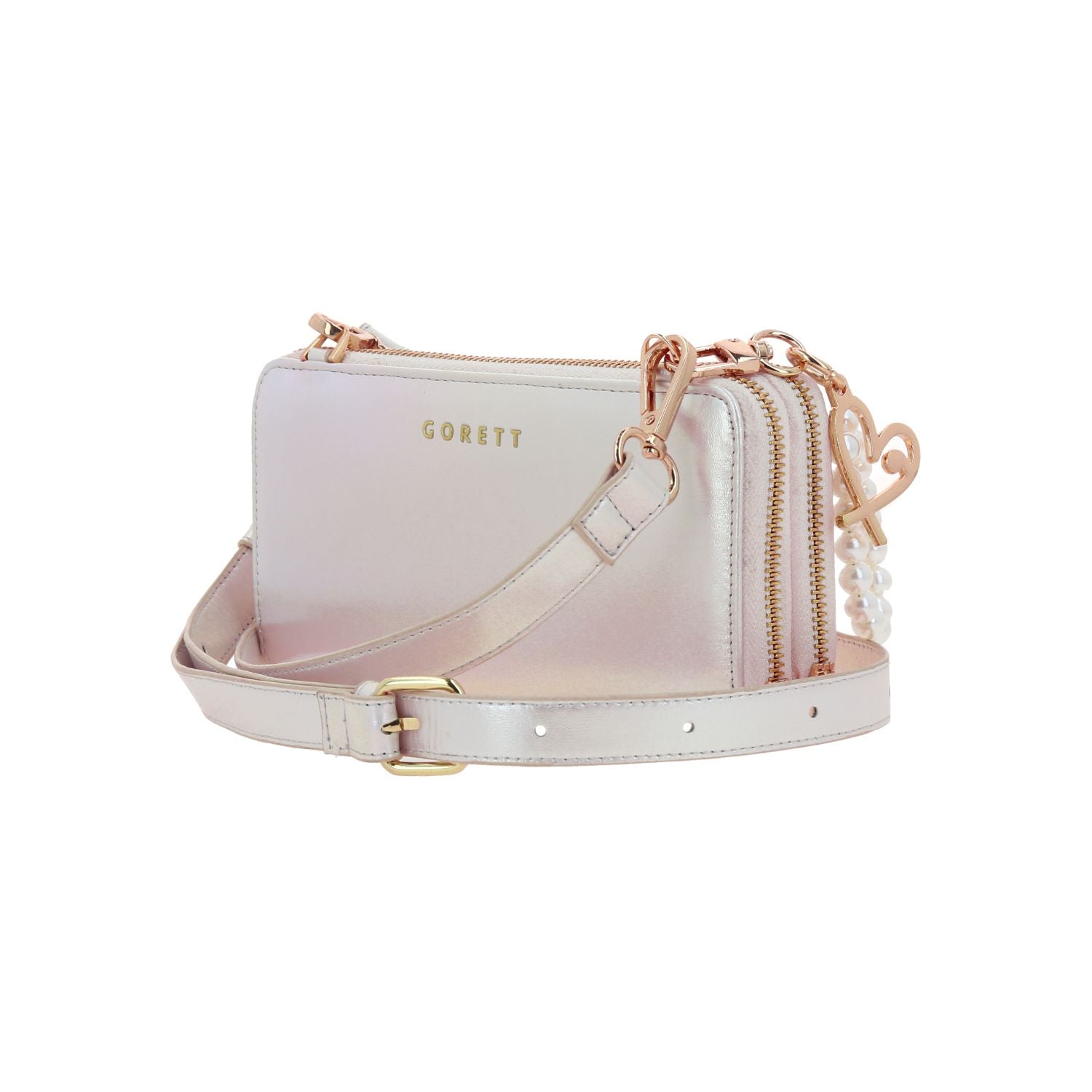 Cartera Rosa Princesas by Gorett Concha