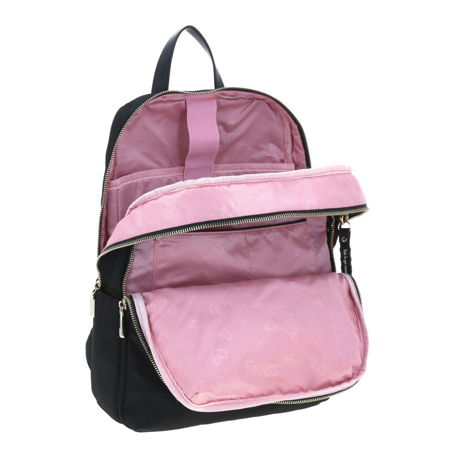 Mochila Negra Para Mujer Gorett Melany