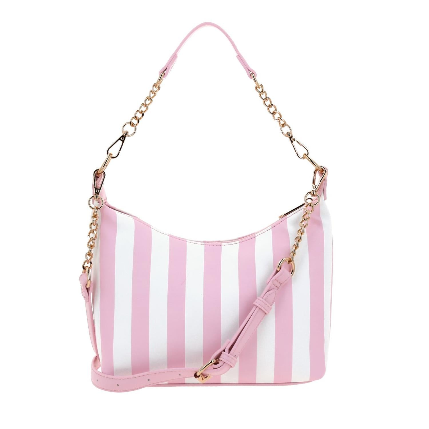 Bolso de dama baguette mediano Barbie by Gorett Rosa ALEIRA