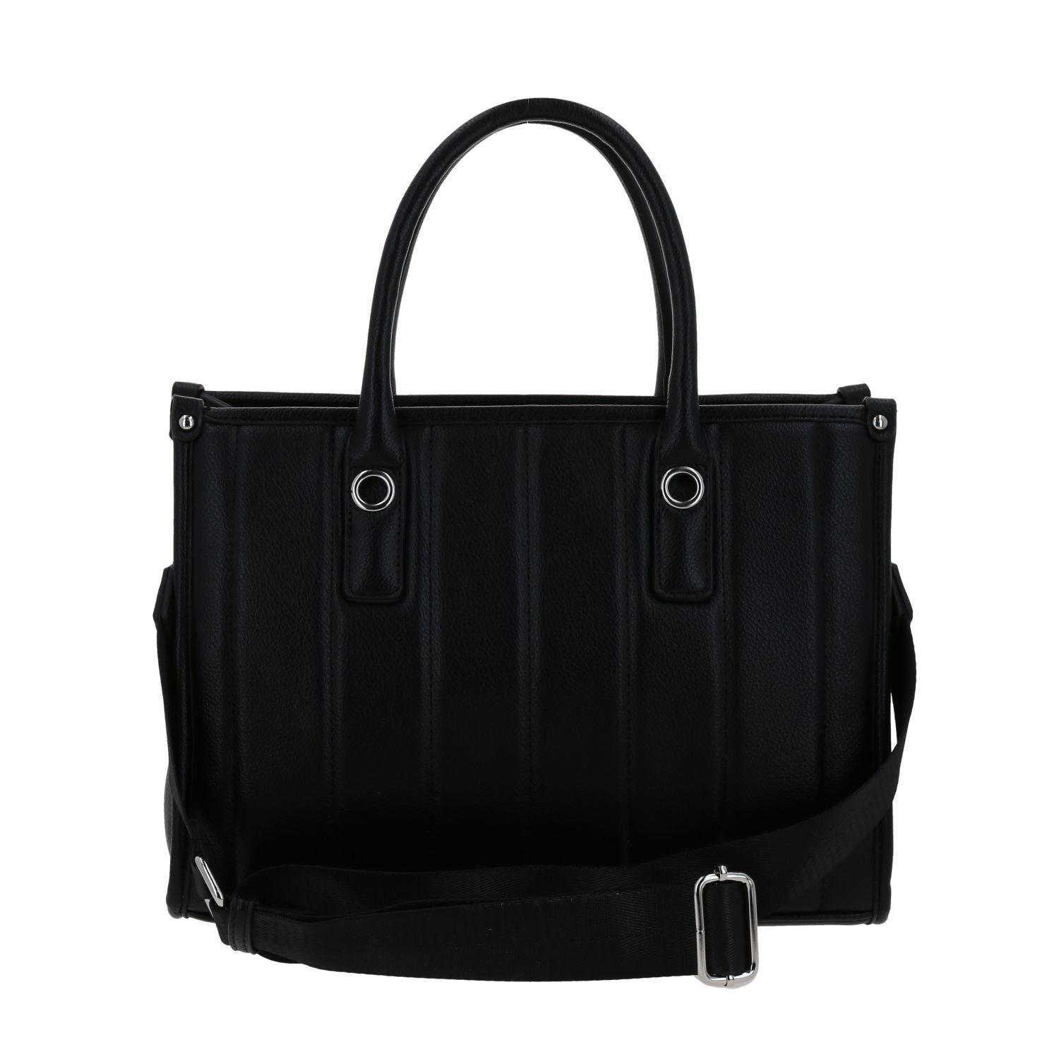 Bolso Satchel Negro Barbie by Gorett Justice