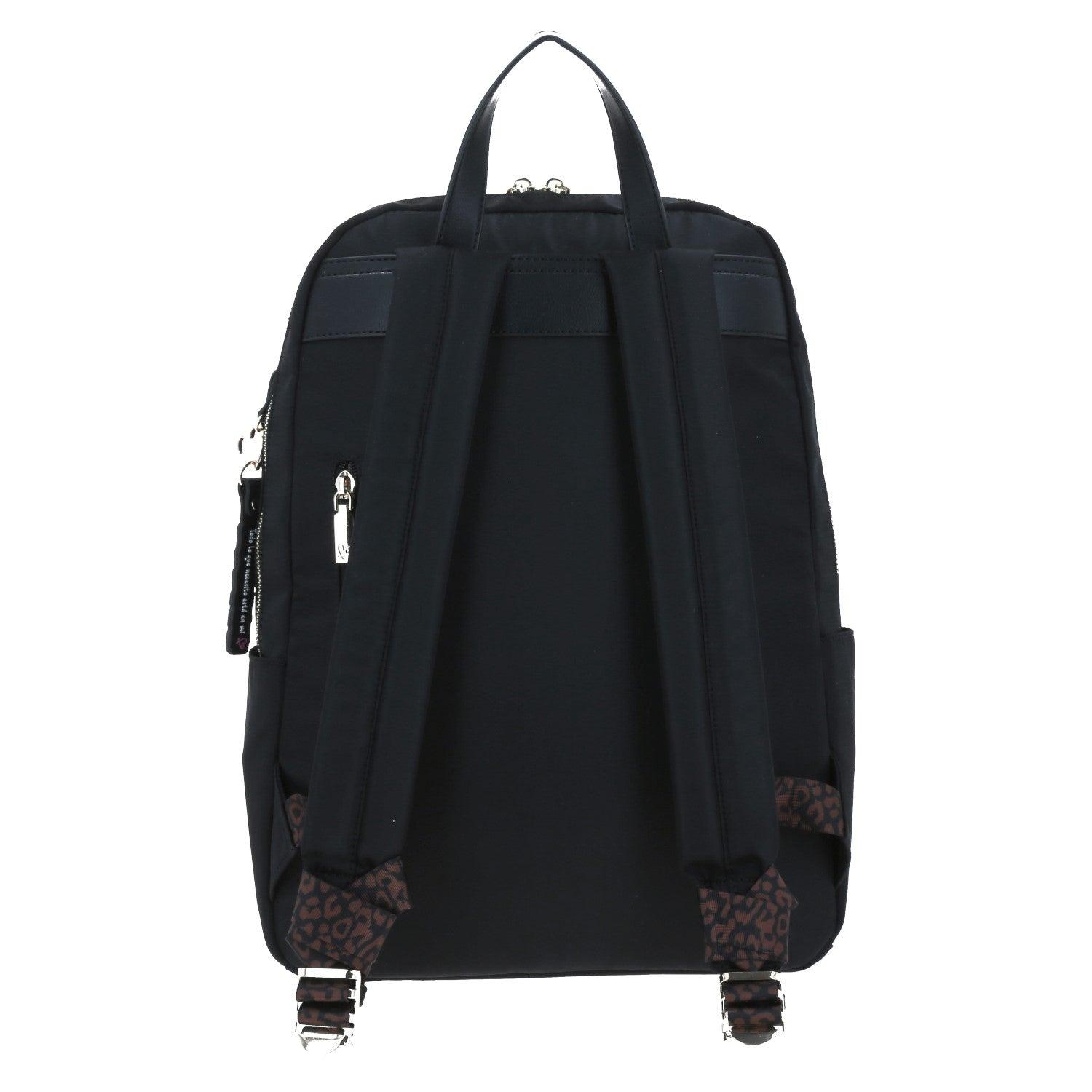 Mochila Negra Para Mujer Gorett Melany