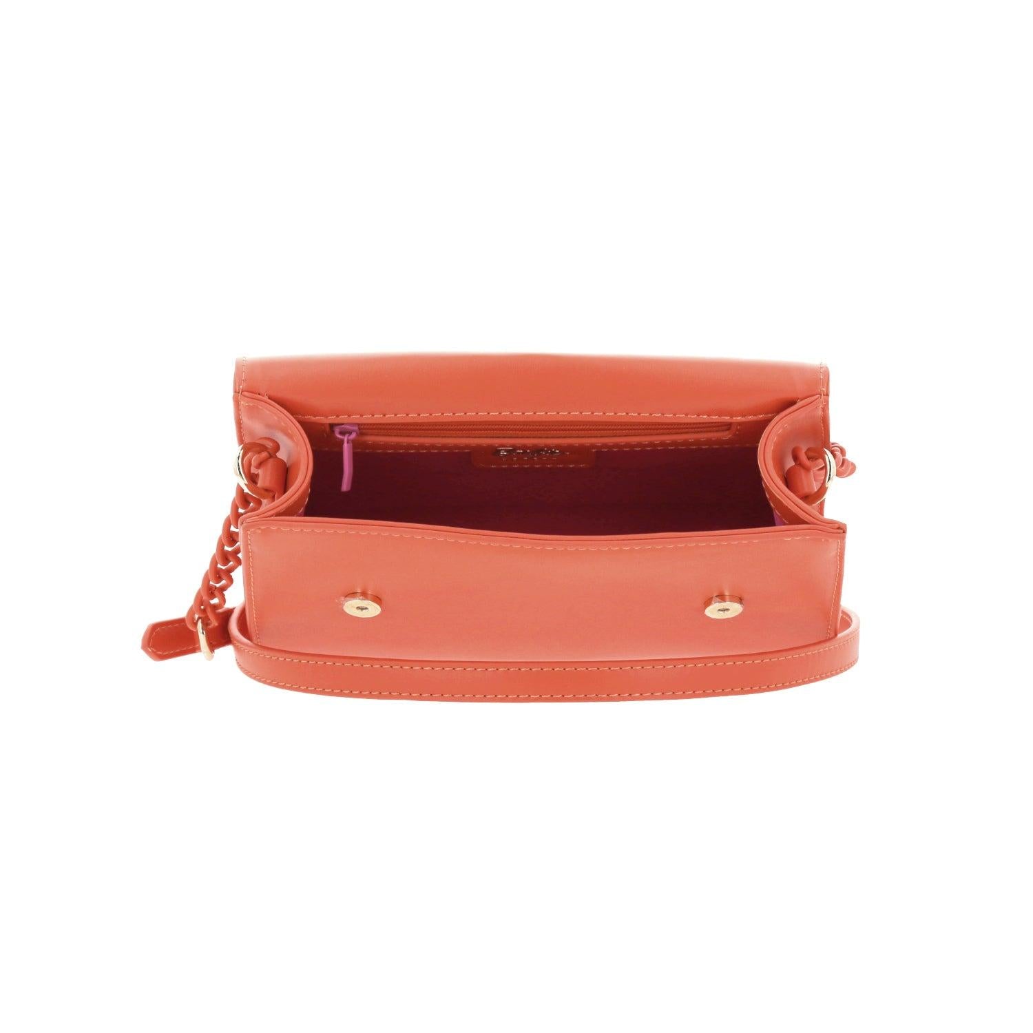 Crossbody Naranja Barbie By Gorett Newyork