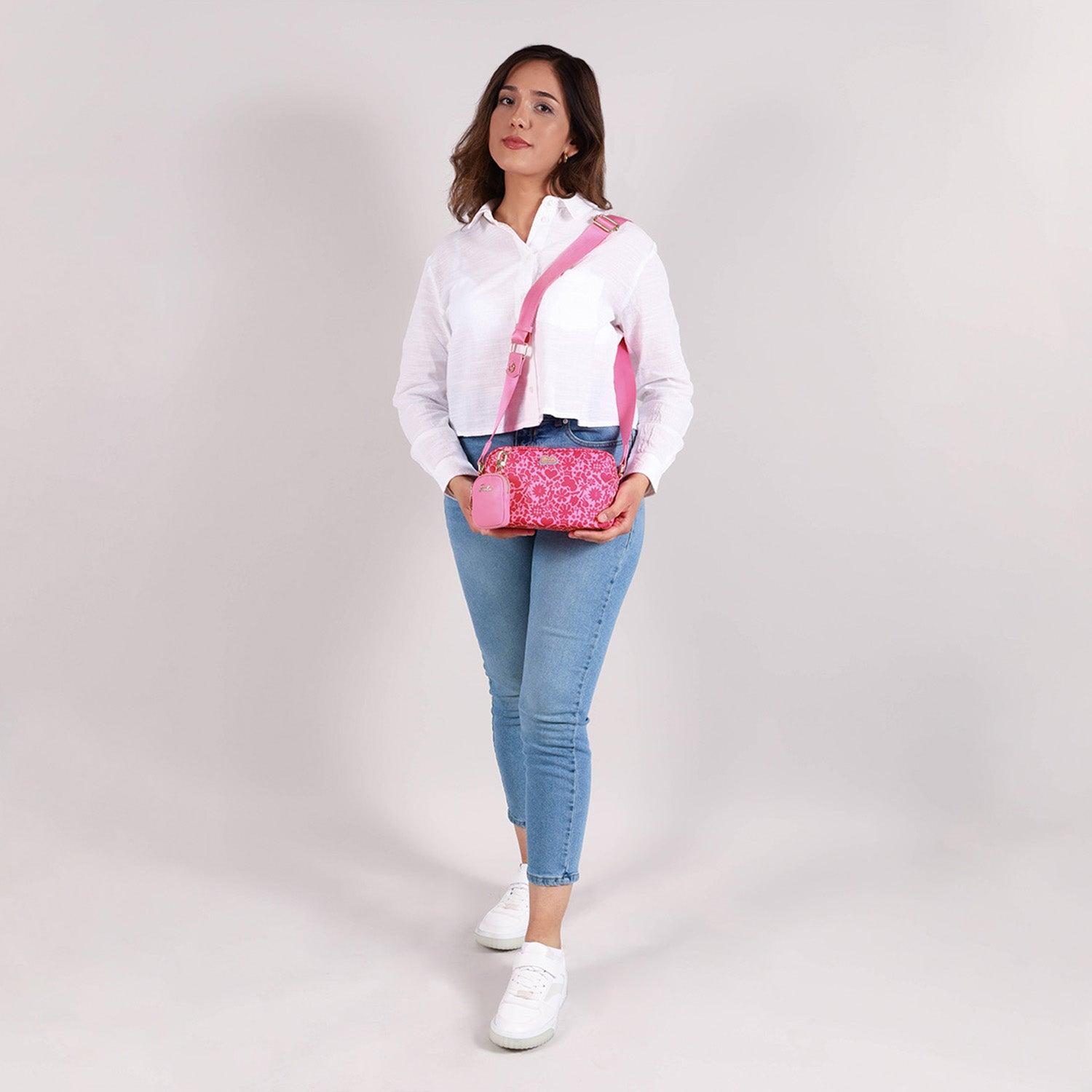 Crossbody Rosa Barbie by Gorett Pamela