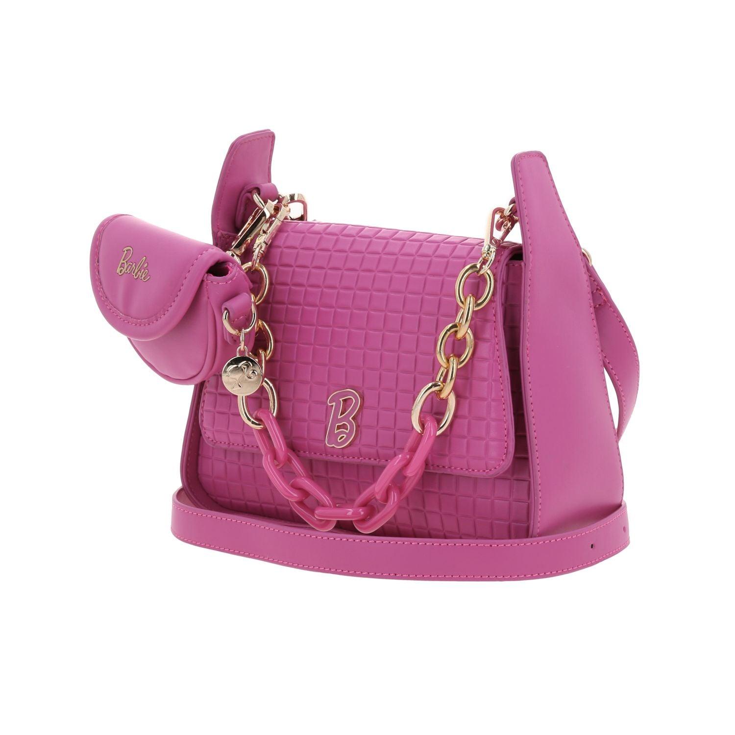 Bolso Baguette Rosa Barbie by Gorett Chiara