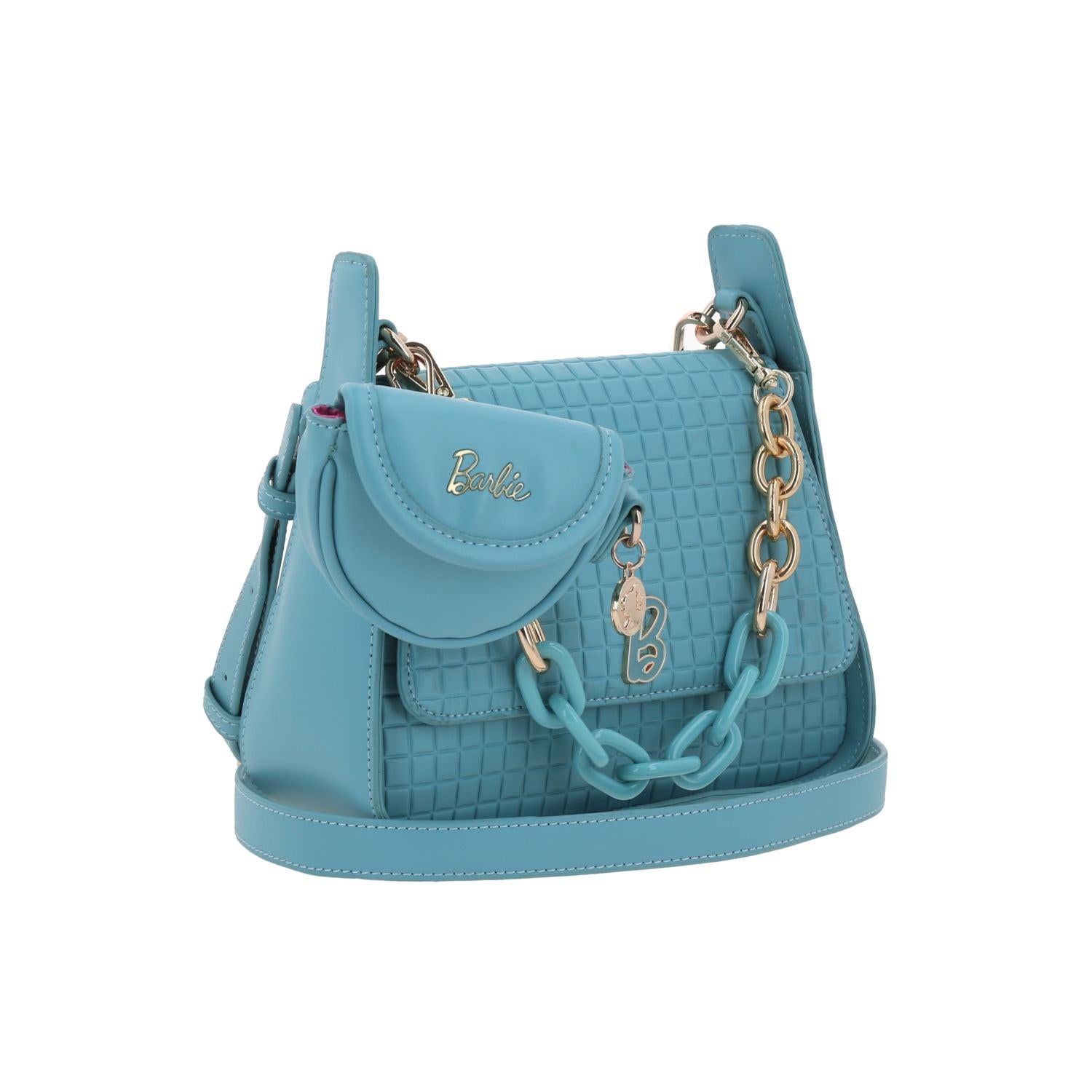 Bolso Baguette Azul Barbie by Gorett Chiara