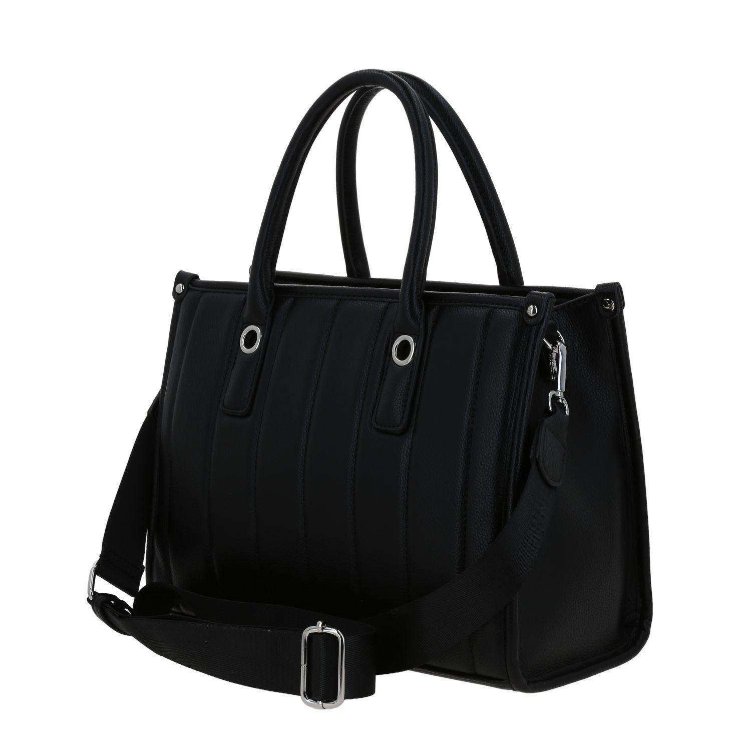 Bolso Satchel Negro Barbie by Gorett Justice