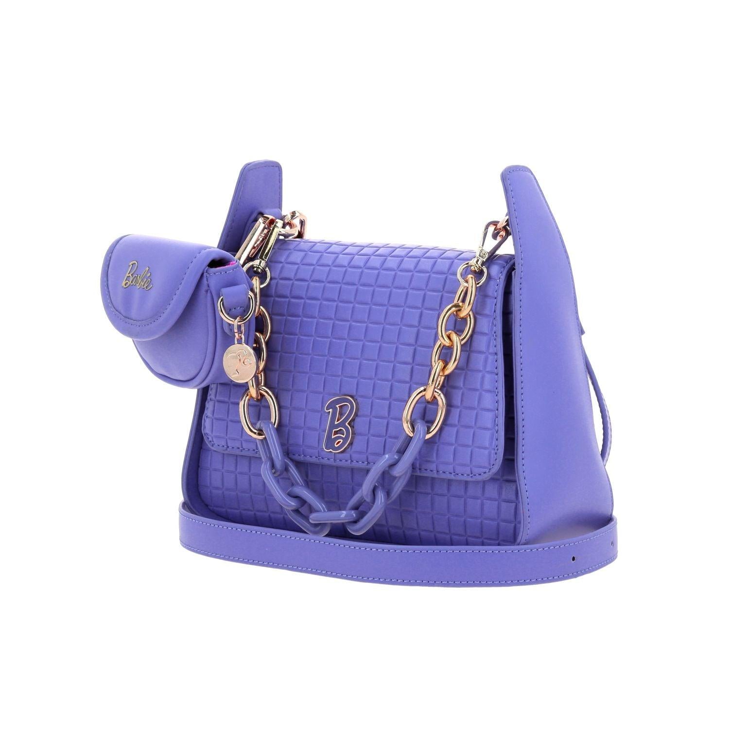 Bolso Baguette Morado Barbie by Gorett Chiara